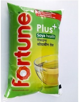 Fortune Plus Soya Health Refined Soyabean Oil - 1L